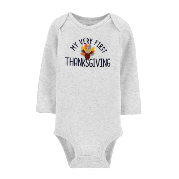 NWT My First Thanksgiving Bodysuit Newborn - Picture 1 of 2